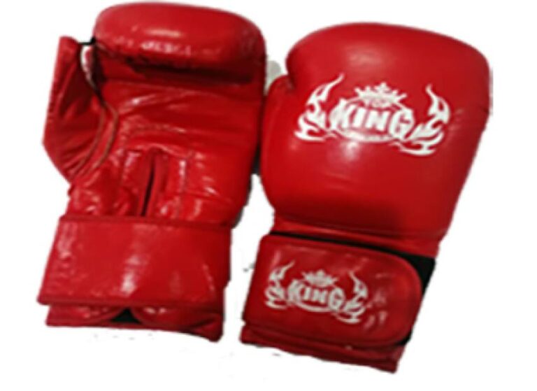 دستکش بوکس چرم king (کد: 113)
