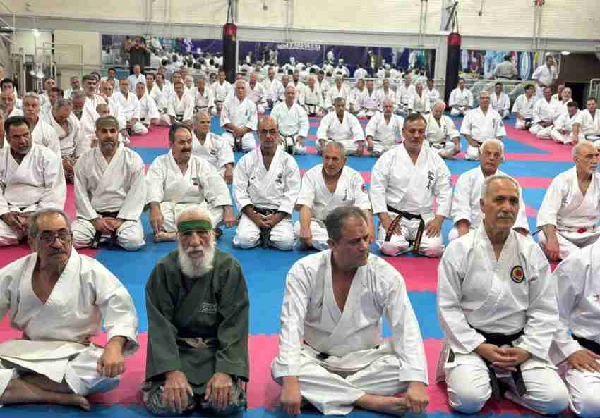 گردهمائی پیشکسوتان کاراته