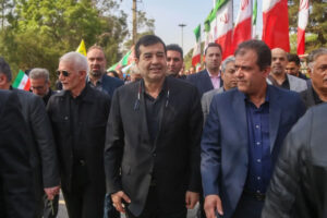 حضور ریاست سبک کوشیکی کاراته در روز گرامیداشت شهدای ورزشکار